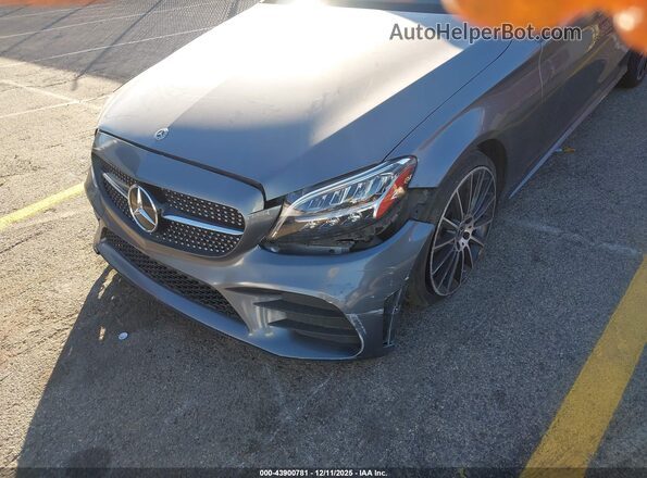 W1KWF8DB0MR630028 2021 MERCEDES-BENZ C-CLASS Gray Widok z przodu