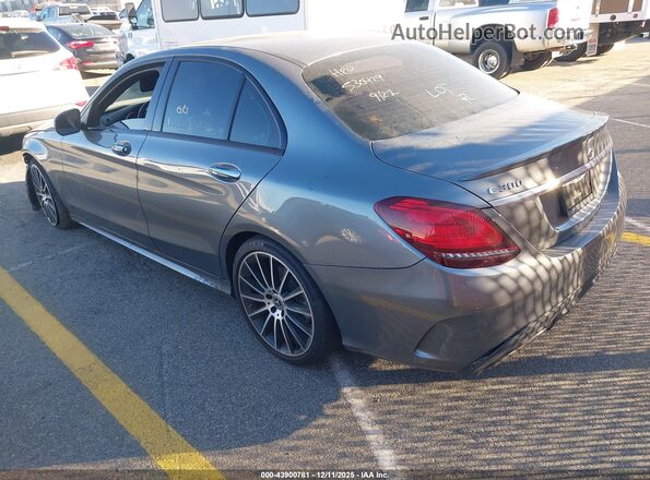 W1KWF8DB0MR630028 2021 MERCEDES-BENZ C-CLASS Gray Tył lewy