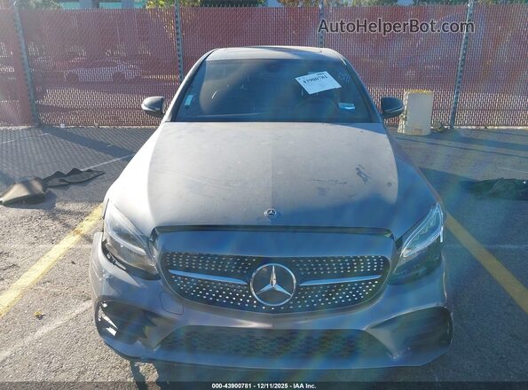 W1KWF8DB0MR630028 2021 MERCEDES-BENZ C-CLASS Gray Widok deski rozdzielczej