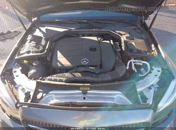 W1KWF8DB0MR630028 2021 MERCEDES-BENZ C-CLASS Gray Widok z tyłu