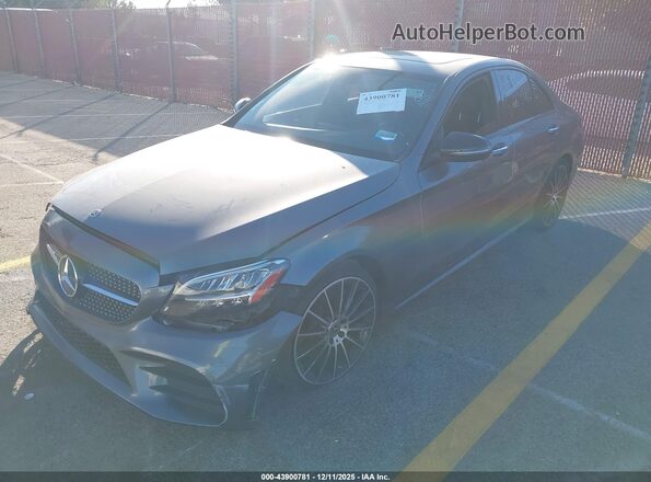 W1KWF8DB0MR630028 2021 MERCEDES-BENZ C-CLASS Gray Przód lewy