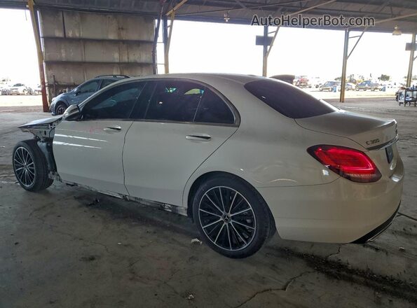 W1KWF8DB1MR613044 2021 MERCEDES-BENZ C White Задня ліва чверть