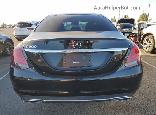 W1KWF8DB1MR620611 2021 MERCEDES-BENZ C Black Rear view