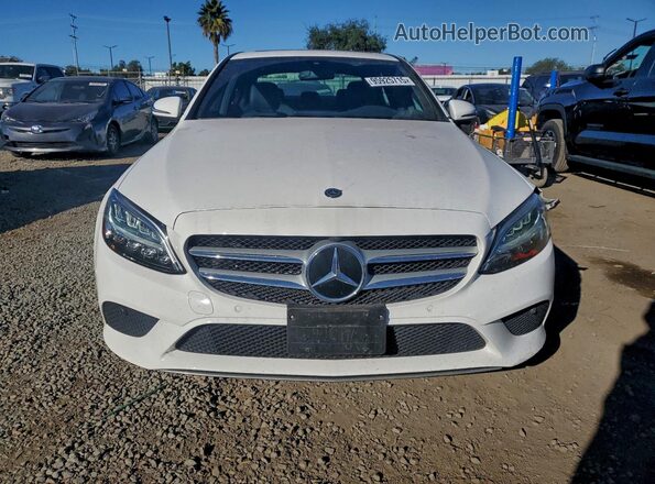 W1KWF8DB2MR604210 2021 MERCEDES-BENZ C White Вид спереду