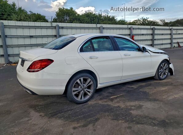 W1KWF8DB2MR625283 2021 MERCEDES-BENZ C White Tył prawy