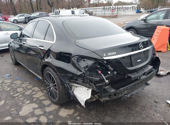 W1KWF8DB2MR646893 2021 MERCEDES-BENZ C-CLASS Black Tył lewy