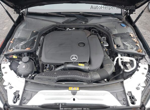 W1KWF8DB2MR646893 2021 MERCEDES-BENZ C-CLASS Black Widok z tyłu