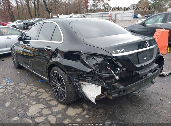 W1KWF8DB2MR646893 2021 MERCEDES-BENZ C-CLASS Black Widok z przodu