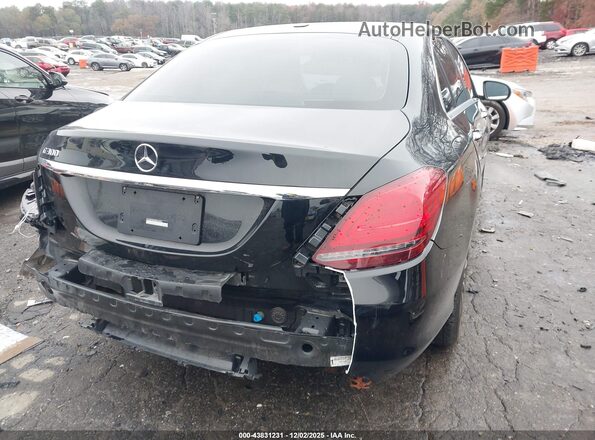 W1KWF8DB2MR646893 2021 MERCEDES-BENZ C-CLASS Black Tył prawy