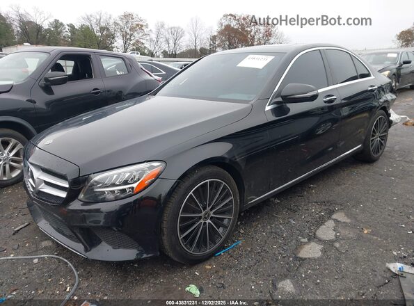 W1KWF8DB2MR646893 2021 MERCEDES-BENZ C-CLASS Black Przód lewy