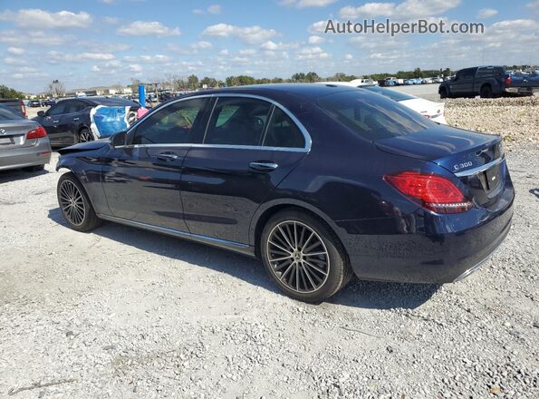W1KWF8DB3MR643405 2021 MERCEDES-BENZ C Blue Tył lewy