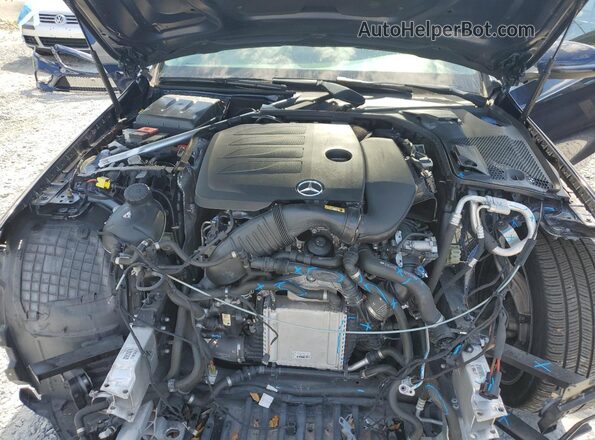 W1KWF8DB3MR643405 2021 MERCEDES-BENZ C Blue Widok wnętrza z tyłu