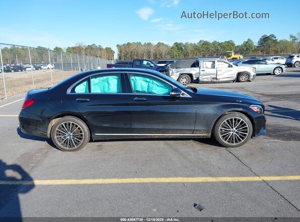 W1KWF8DB3MR646000 2021 MERCEDES-BENZ C-CLASS Black Widok wnętrza z tyłu