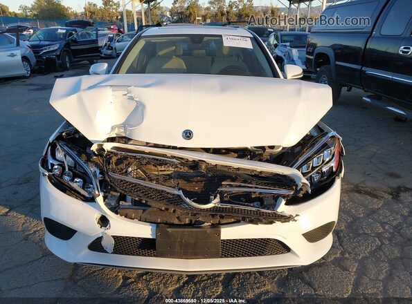 W1KWF8DB3MR651052 2021 MERCEDES-BENZ C-CLASS White Вид щитка приладів