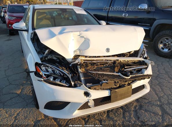 W1KWF8DB3MR651052 2021 MERCEDES-BENZ C-CLASS White Вид спереду