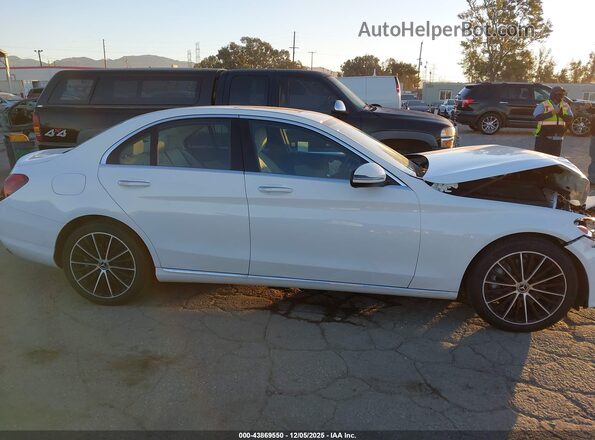 W1KWF8DB3MR651052 2021 MERCEDES-BENZ C-CLASS White Вид задньої частини салону