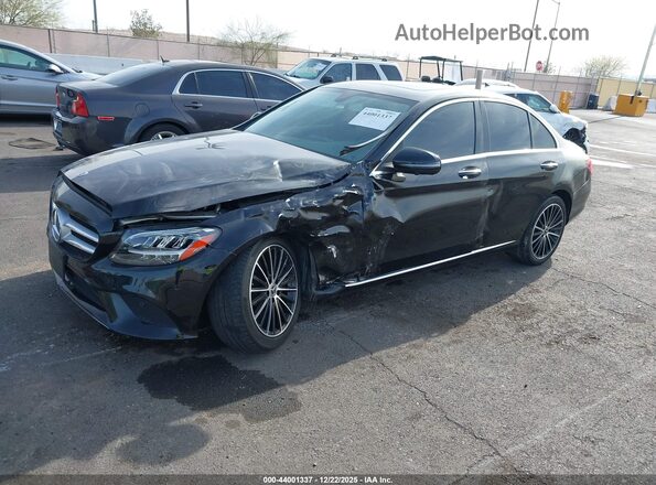 W1KWF8DB5LR598420 2020 MERCEDES-BENZ C-CLASS Black Widok z przodu