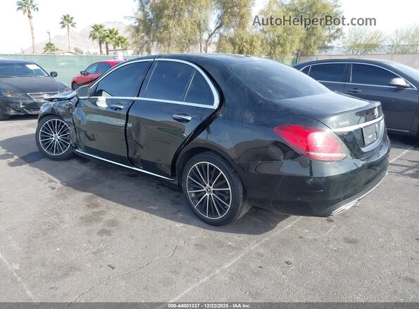 W1KWF8DB5LR598420 2020 MERCEDES-BENZ C-CLASS Black Tył lewy