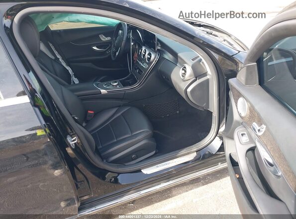 W1KWF8DB5LR598420 2020 MERCEDES-BENZ C-CLASS Black Widok wnętrza z przodu
