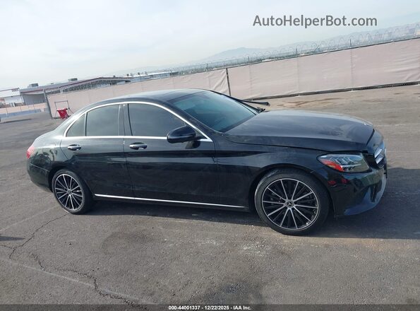 W1KWF8DB5LR598420 2020 MERCEDES-BENZ C-CLASS Black Widok wnętrza z tyłu