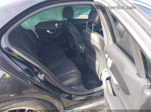W1KWF8DB5LR598420 2020 MERCEDES-BENZ C-CLASS Black Widok naklejki z numerem VIN