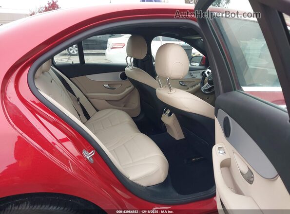 W1KWF8DB6MR619695 2021 MERCEDES-BENZ C-CLASS Red VIN կոդի պիտակի տեսք