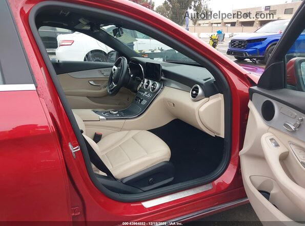 W1KWF8DB6MR619695 2021 MERCEDES-BENZ C-CLASS Red Սալոնի դիմացի տեսք