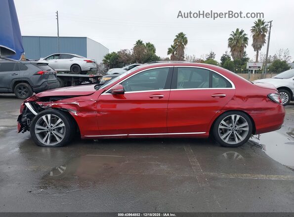 W1KWF8DB6MR619695 2021 MERCEDES-BENZ C-CLASS Red 