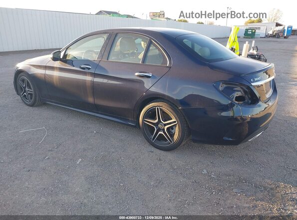 W1KWF8DB6MR639848 2021 MERCEDES-BENZ C-CLASS Черный Задняя левая четверть