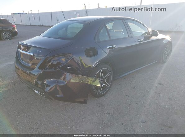 W1KWF8DB6MR639848 2021 MERCEDES-BENZ C-CLASS Черный Задняя правая четверть