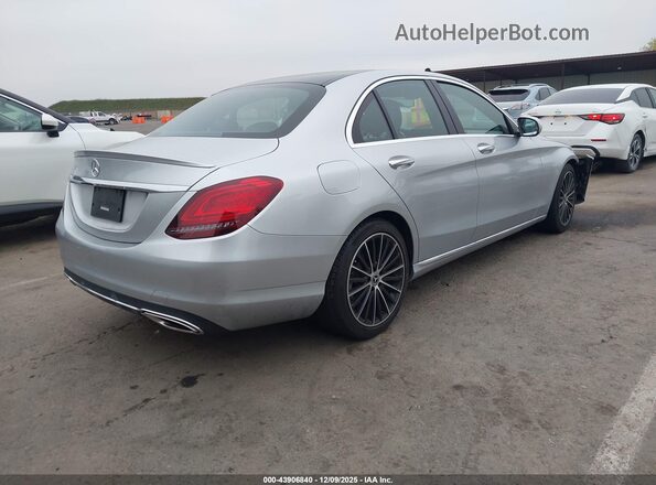 W1KWF8DB7LR595891 2020 MERCEDES-BENZ C-CLASS Gray Rear right
