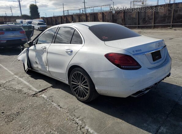 W1KWF8DB9MR622011 2021 MERCEDES-BENZ C White უკანა მარცხენა