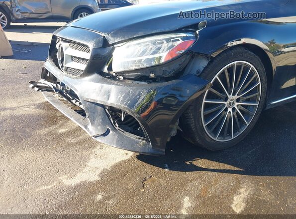 W1KWF8DB9MR631954 2021 MERCEDES-BENZ C-CLASS Black წინა ხედი