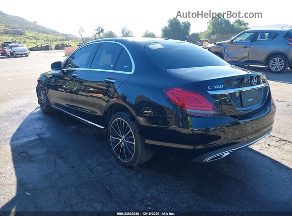 W1KWF8DB9MR631954 2021 MERCEDES-BENZ C-CLASS Black უკანა მარცხენა