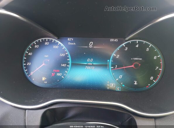 W1KWF8DB9MR631954 2021 MERCEDES-BENZ C-CLASS Black უკანა სავარძლების ხედი