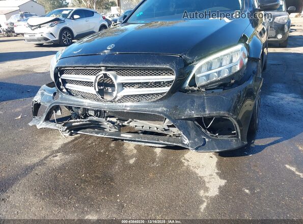 W1KWF8DB9MR631954 2021 MERCEDES-BENZ C-CLASS Black ხელსაწყოთა პანელის ხედი