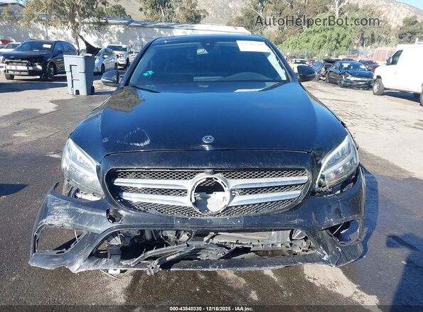 W1KWF8DB9MR631954 2021 MERCEDES-BENZ C-CLASS Black უკანა სალონის ხედი