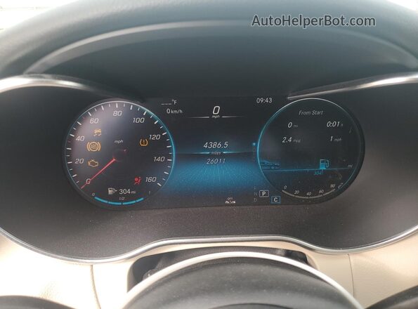 W1KWF8EB4MR610721 2021 MERCEDES-BENZ C Белый 