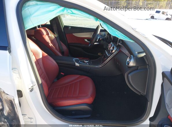 W1KWF8EB5LR598156 2020 MERCEDES-BENZ C-CLASS White Vista interior delantera