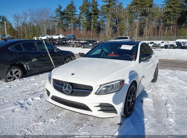 W1KWF8EB5LR598156 2020 MERCEDES-BENZ C-CLASS White Vista tres cuartos delantera izquierda