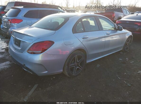 W1KWF8EB5MR644781 2021 MERCEDES-BENZ C-CLASS Серебряный Задняя правая четверть