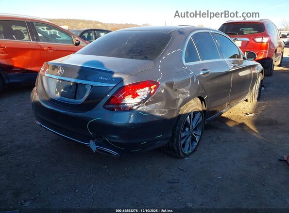 W1KWF8EB5MR653190 2021 MERCEDES-BENZ C-CLASS Gray უკანა მარჯვენა