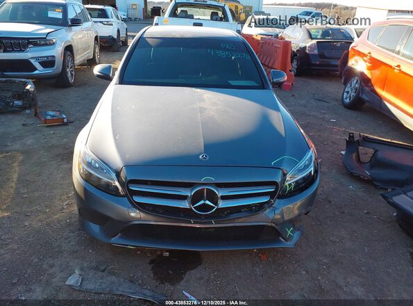W1KWF8EB5MR653190 2021 MERCEDES-BENZ C-CLASS Gray წინა ხედი