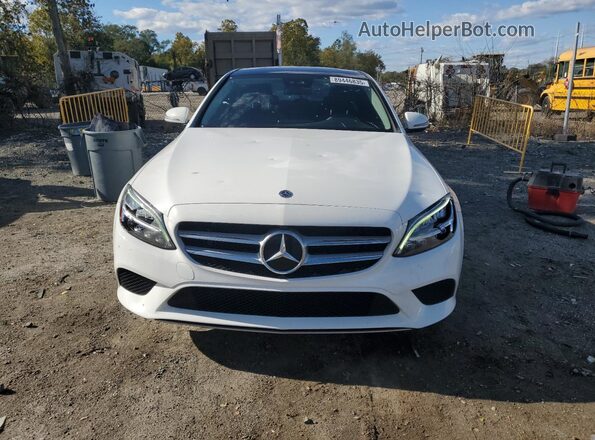 W1KWF8EB7MR625696 2021 MERCEDES-BENZ C White Вид спереду