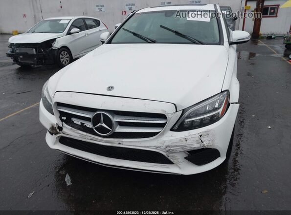 W1KWF8EB7MR647696 2021 MERCEDES-BENZ C-CLASS White Вид спереду