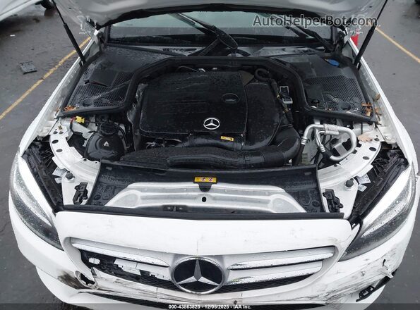 W1KWF8EB7MR647696 2021 MERCEDES-BENZ C-CLASS White Вид ззаду