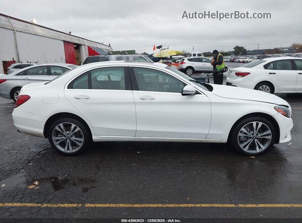 W1KWF8EB7MR647696 2021 MERCEDES-BENZ C-CLASS White Вид задньої частини салону