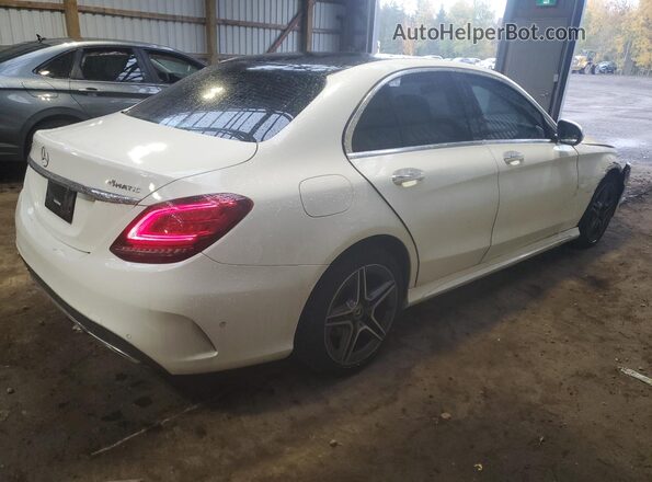 W1KWF8EB9MR653323 2021 MERCEDES-BENZ C White Задня права чверть