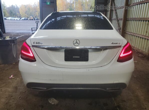 W1KWF8EB9MR653323 2021 MERCEDES-BENZ C White Вид ззаду