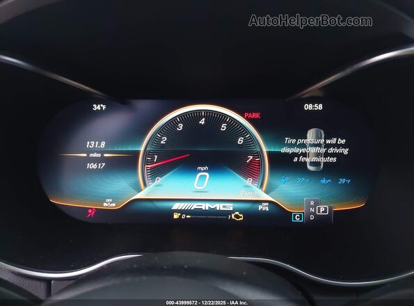 W1KWF8HB2MR643535 2021 MERCEDES-BENZ AMG C 63 Черный 